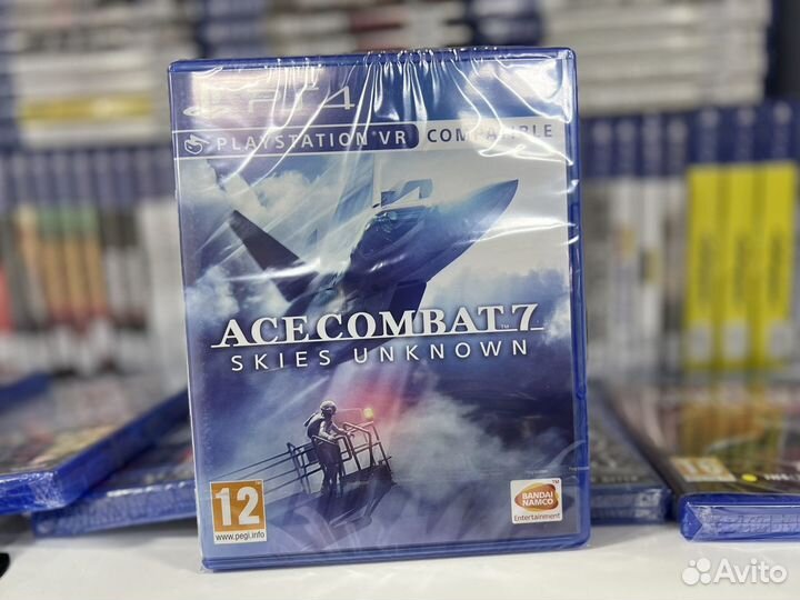 Диск Ace Combat 7: Skies Unknown PS4 / Новый