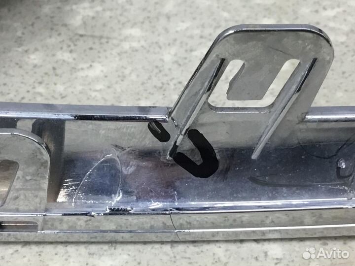 Молдинг переднего бампера Kia RIO 2017