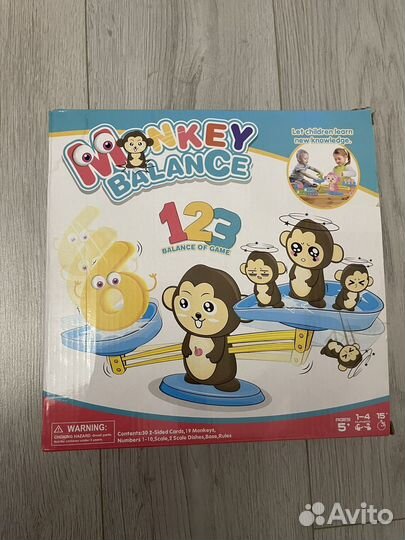 Развивающая игра весы 