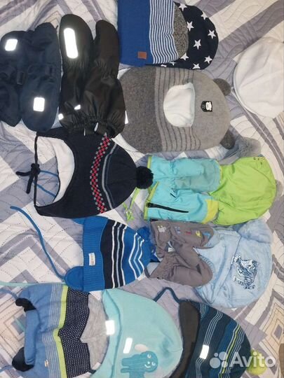 Шапки детские для мальчиков