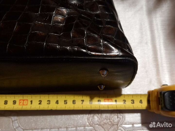 Женская сумка бу из нат.кожи