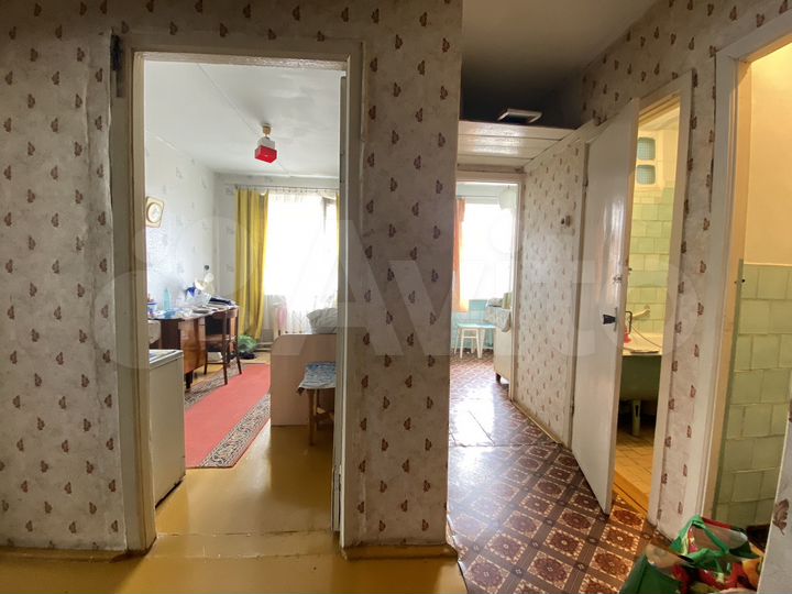 3-к. квартира, 51,5 м², 2/2 эт.