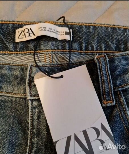 Джинсы Zara женские новые размер 38