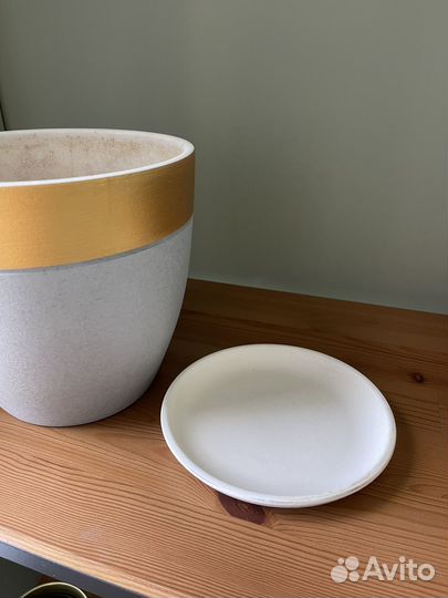 Кашпо для цветов IKEA горшок с поддоном