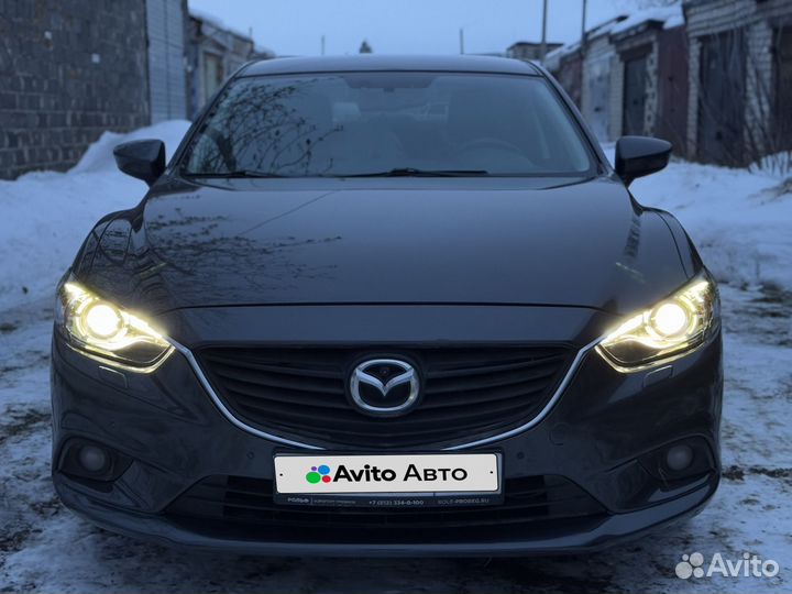 Mazda 6 2.5 AT, 2014, 215 000 км