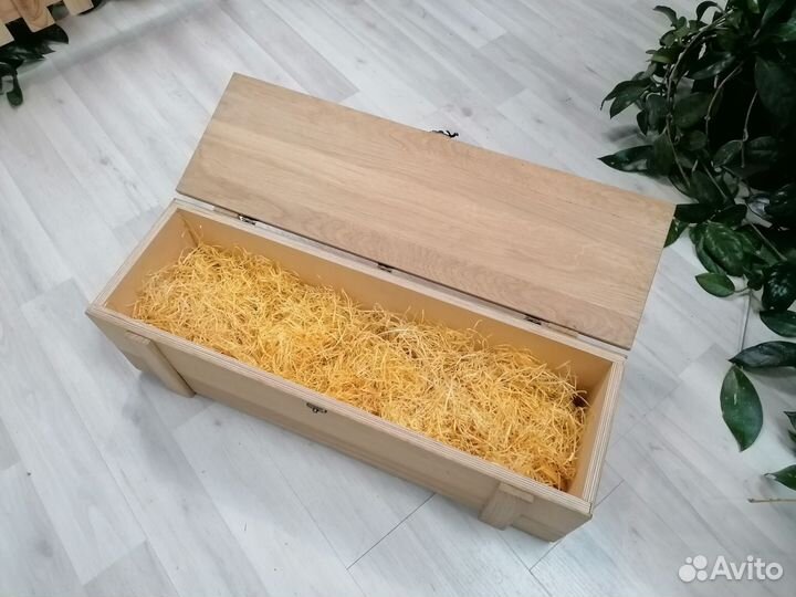 Подарочная коробка деревянная под вино Собственная