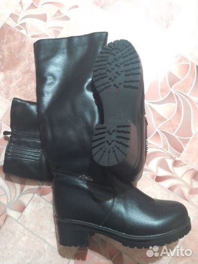 Зимние женские сапоги 36р