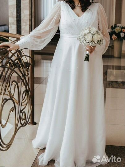 Свадебное платье 48 50