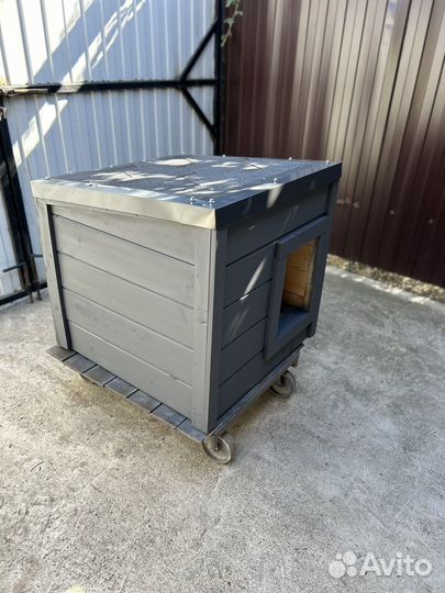 Будка для собаки утепленная