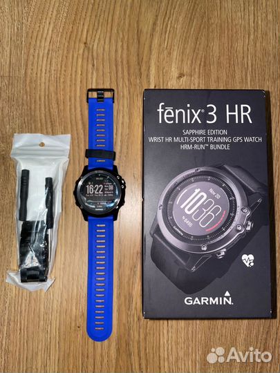 Garmin fenix 3 HR saphire edition