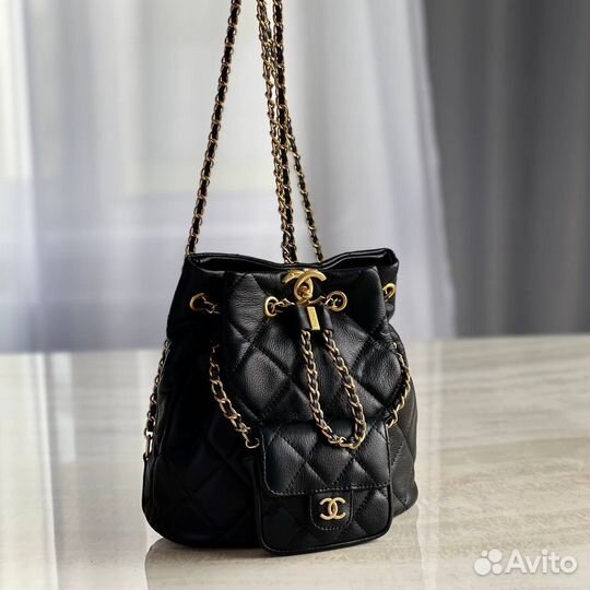 Рюкзак женский натуральная кожа Chanel