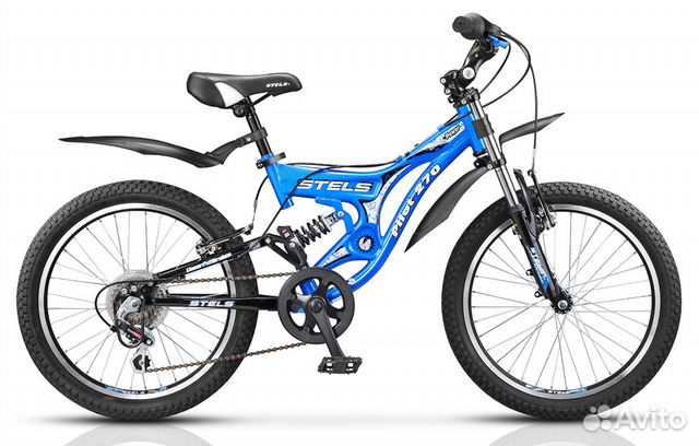 Горный велосипед с двумя амортизаторами