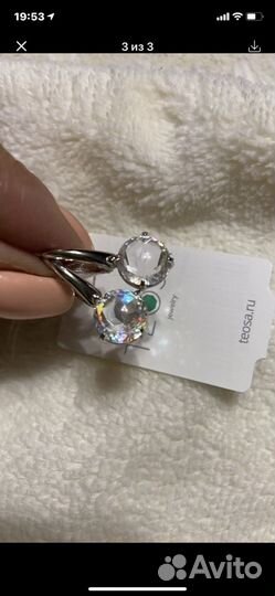 Серьги серебренные 925 пр