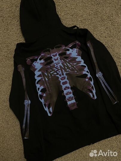 Зип худи Stussy Rib Cage