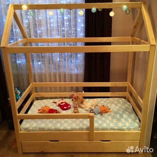 Детские кровати из массива сосны