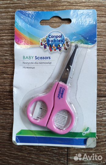Canpol Babies ножницы закруглен.края с 0 месяцев
