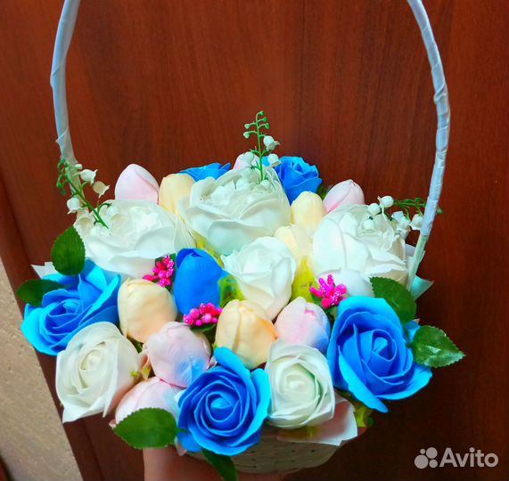 Букет из неувядающих цветов