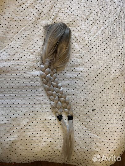 Парик блонд длинный