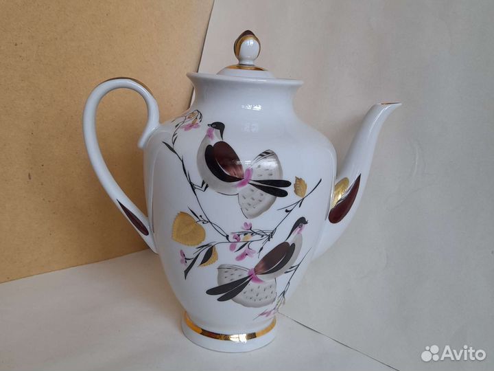 Лфз Чайная пара, чайник, молочник, чашка