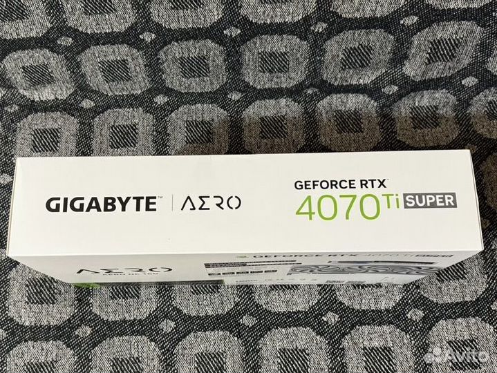 Новая Gigabyte RTX4070Ti super aero OC 16GB