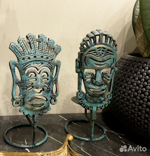 Подсвечник 2 шт металлический 25 см Марокко