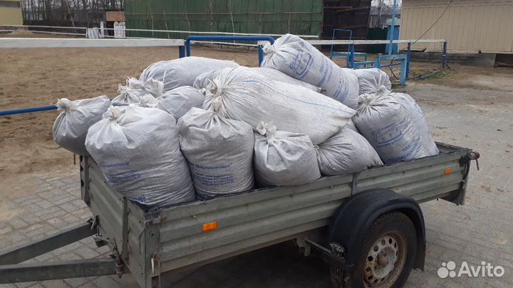 Навоз конский в мешках