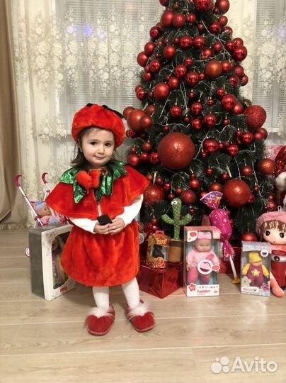 Новогодний костюм клубничка