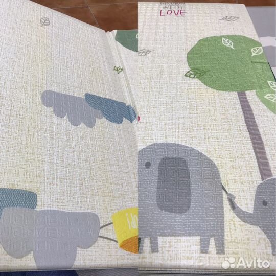 Коврик детский складной для ползания Parklon