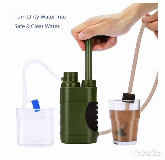 Туристический фильтр для воды