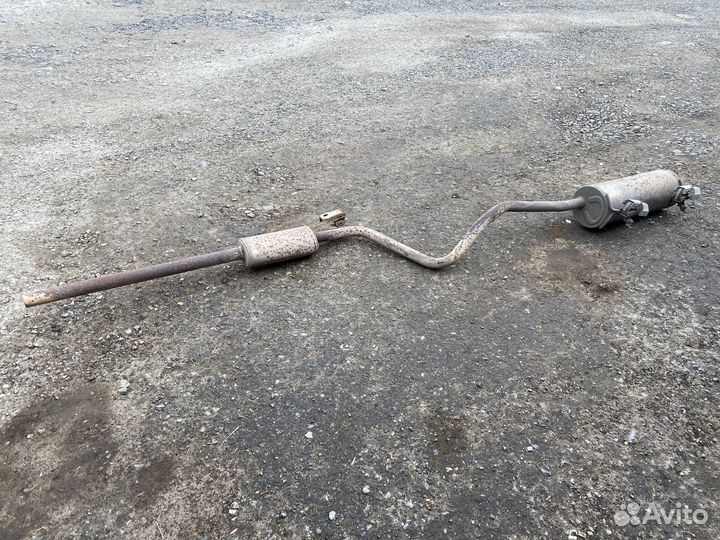 Глушитель renault fluence