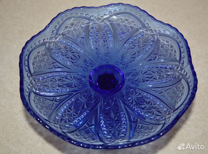 Синяя посуда СССР