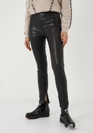 Легенсы из кожзама