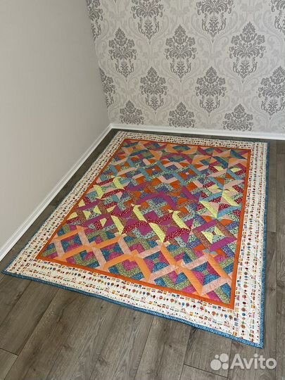 Покрывало печворк ручная работа
