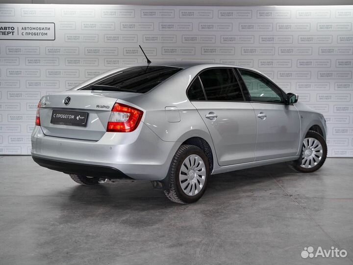 Skoda Rapid 1.6 AT, 2015, 184 965 км