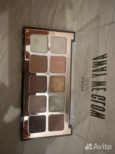 Тени для век nyx