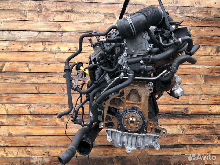 Двигатель Volkswagen Touran 1 2007 BRU 1.9 дизель