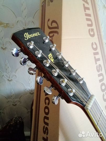 Акустическая гитара 12 струнная Ibanez PF1512-NT