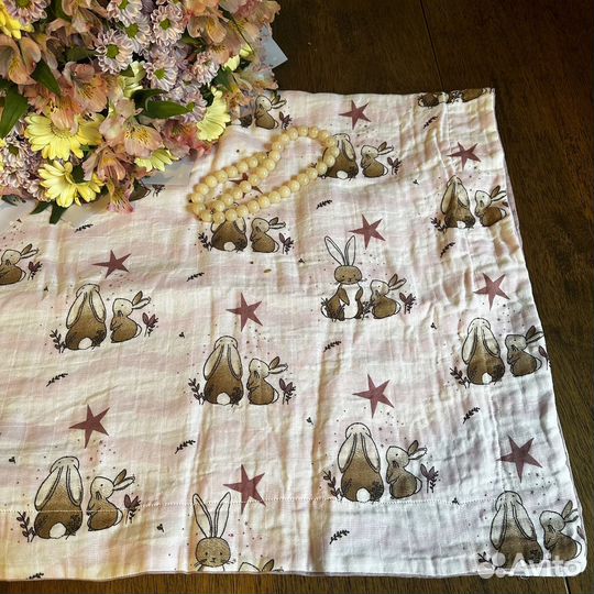 Новое муслиновое одеяло плед для малыша