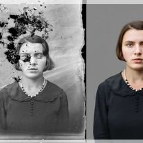 Реставрация фотографий, Ретушь, Фотомонтаж, Москва