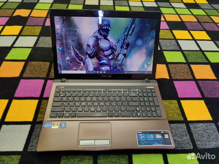 Отличный Ноутбук asus K53SC-SX436