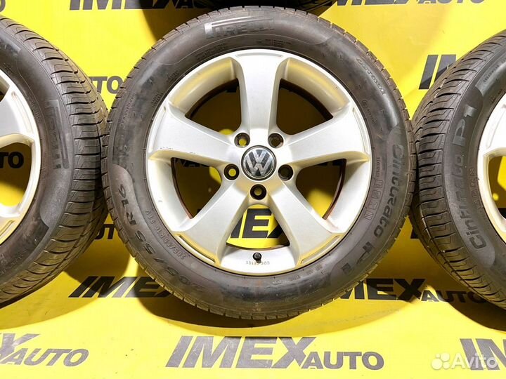 Диски R16+ резина Pirelli Cinturato 205/55/16 VW