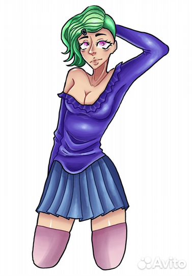 Рисунки на заказ аниме