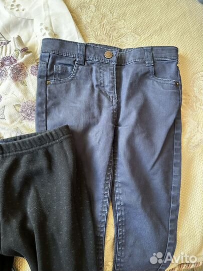 Джинсы для девочки 98