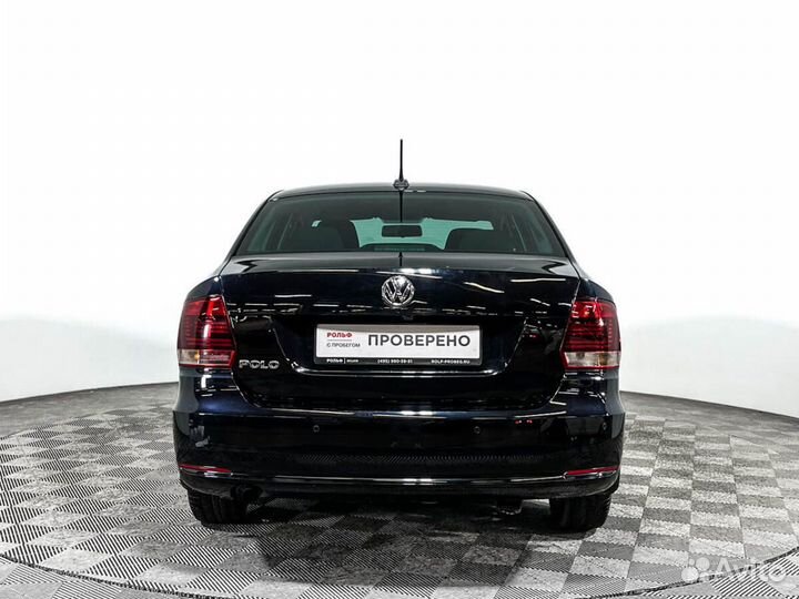 Volkswagen Polo 1.6 AT, 2019, 105 276 км