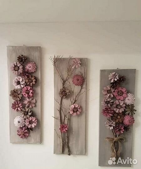 Сосновые шишки для декора