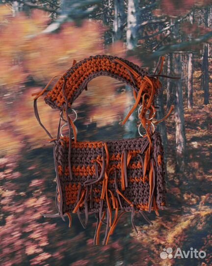 Сумка вязаная