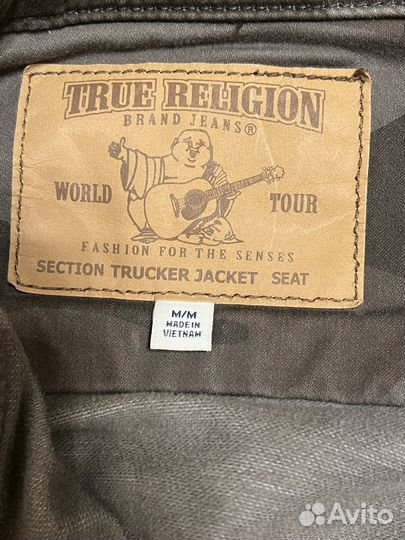 Джинсовая куртка true religion