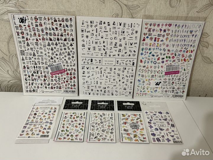 Наклейки для ногтей