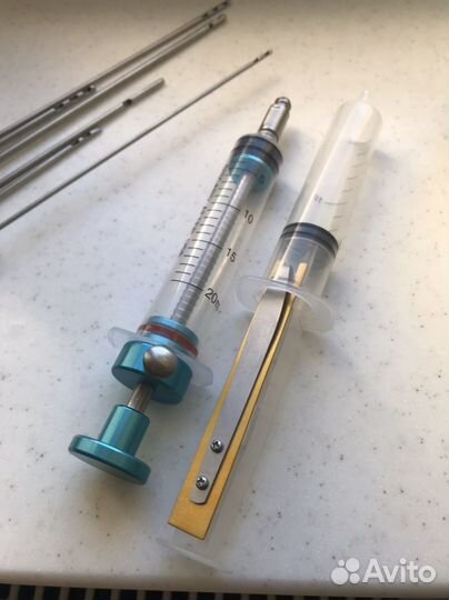 Вакуумный замок для шприца