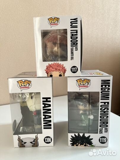 Фигурки funko pop jujutsu kaisen